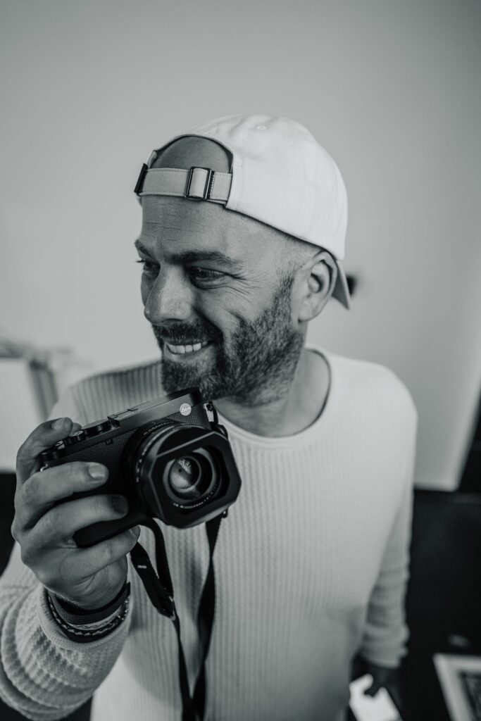 Pascal Dürmeyer mit Kamera